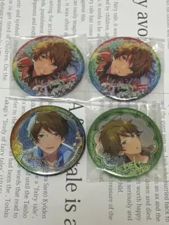 あんスタ 高峯翠 缶バッジ 4個セット 星之所向 中国 あんさんぶる
