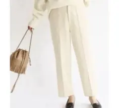 【美品】IENA ハード圧縮パンツ ナチュラル　M イエナ