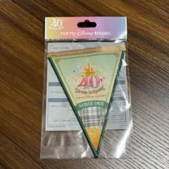 東京ディズニーランド 40周年ドリームゴーラウンドツアー 限定 ガーランド