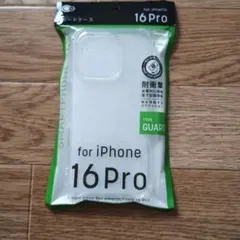 iPhone 16 Pro 耐衝撃ガードケース クリア　即購入可⭕️のサムネイル