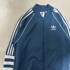 アディダス SST トラックジャケット ターコイズブルー Mサイズ