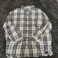 ikka チェック柄 長袖シャツ Mサイズ