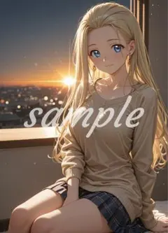 r-61[4K 高画質] かわいい イラスト アニメ A4ポスター コスプレ