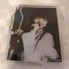 【大賀彩姫】AKB48スクラッチ アクスタキーホルダー