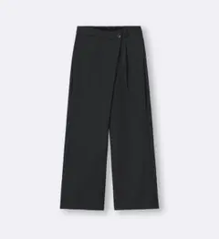完売品新品　gu ラップスラックス　ブラック XS