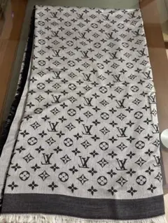 LOUIS VUITTON ショール・モノグラム デニム　スカーフ　M71378