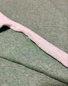 ふわふわデニム裏毛・スパンテレコのセット　グリーン