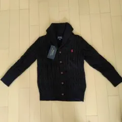✨新品✨Polo Ralph Lauren 濃紺 カーディガン 120cm