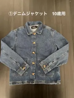 子供服4点セット　デニム　ワンピース　ショートパンツ