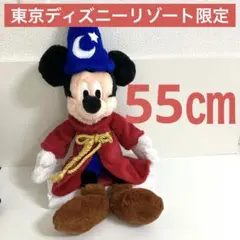 ディズニー　フラッフィープラッシー　ミッキー　ぬいぐるみ　ファンタジア　魔法使い フラッフィープラッシー ファンタジア ミッキー ぬいぐるみ