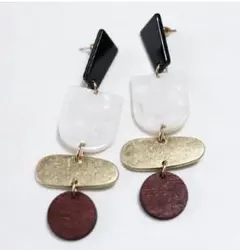 ピアス 大ぶり アクセント 可愛い 北欧 モード お洒落