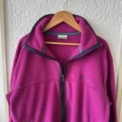 【90s L.L.Bean】フリースジャケット ピンク ユニセックス Y2K