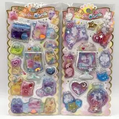 キラキラウォーターinシール 2種 ハグミーず ファンタジックショータイム
