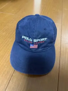 POLO SPORT キャップ 星条旗 刺繍 ネイビー 90S 美品 - メルカリ