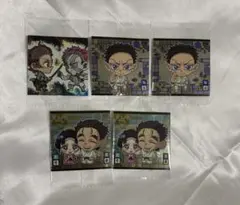 鬼滅の刃 ウエハース14 シークレット 猗窩座&炭治郎 狛治 恋雪&慶蔵