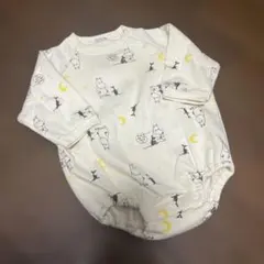 ⭐︎未使用⭐︎BRTHDAY PLUS ムーミンロンパース　80