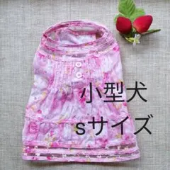 小型犬用ワンピース☆試着のみ☆メルカリ便送料無料