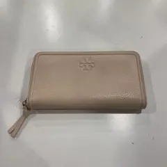 【K】Tory Burch 長財布 ラウンドファスナー ベージュ 159のサムネイル