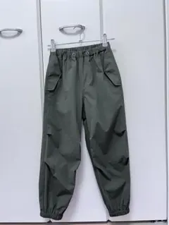 リラックスフィット 長ズボン オリーブグリーン 男の子用ズボン