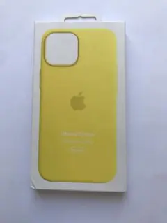 iPhone 13 mini シリコーンケース 純正 レモンゼスト
