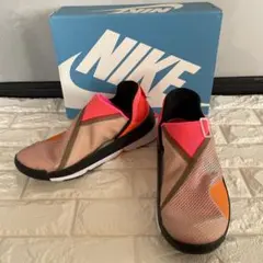 【美品】NIKE GO FLYEASE 27cm オレンジ ピンク 黒