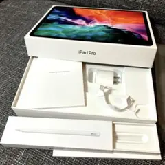 空き箱 Apple iPad Pro 充電器付 & Apple Pencil2