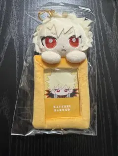 僕のヒーローアカデミア　ぬいぐるみ付きカードホルダー　爆豪勝己　ヒロアカ