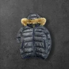 00s archive ファー ダウンジャケット y2k 平成 グランジ お兄系