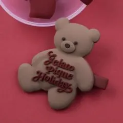 【未開封新品】gelato pique ジェラートピケ ヘアクリップ ベア くま