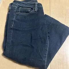 UNIQLO スキニーフィット ダークブルーデニム