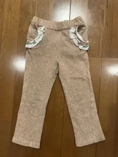 ビケットクラブ　フリル付き長ズボン　100cm
