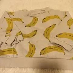 バナナ柄トレーナー
