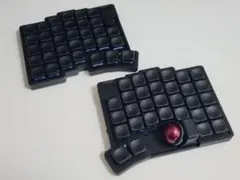 Glove65tb 完成品 低背トラボ ロープロファイル 無線接続 ブラック