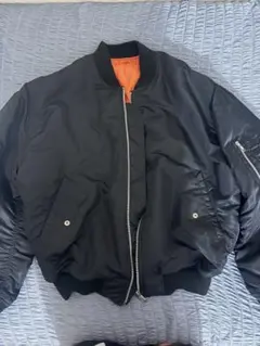OLD UNIQLO MA-1 フライトジャケット XL ブラック