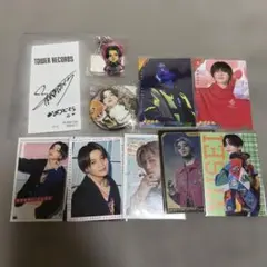 八木勇征　タワレコ　レシート　トラキン　トレカ　フォトカード　缶バッジ