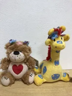 Suzy's Zoo スージーズーのぬいぐるみ2体セット