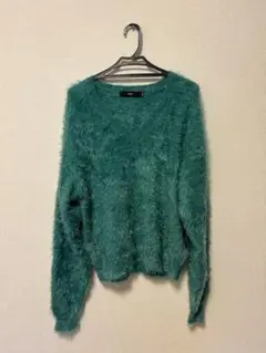 VAPORIZE Feather Vneck Knit Mサイズ