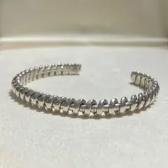 MEXICO ヴィンテージ 螺旋 ツイスト ブレスレット シルバー メキシカン 