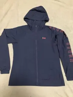 アンダーアーマー ウーブンフルジップフーディー ワードマーク