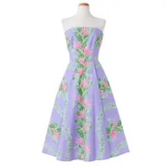 ［新品］ハワイアン ワンピース （ラベンダー）