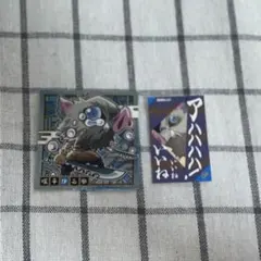 鬼滅の刃 嘴平伊之助ステッカー2枚