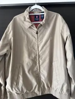 CHAPS ラルフローレンベージュ ジップアップジャケット
