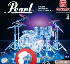 Pearl ドラムミニチュアコレクション2 ハイタム　ロータム