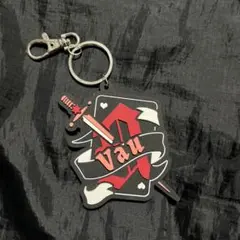 騎士A 騎士X ばぁうくん ネームラバーキーホルダー