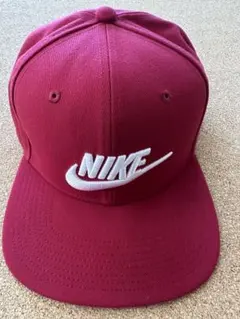 古着 Nike 赤 ベースボールキャップ