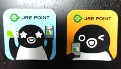 JRE POINT Suicaのペンギン ステッカー 2枚セット