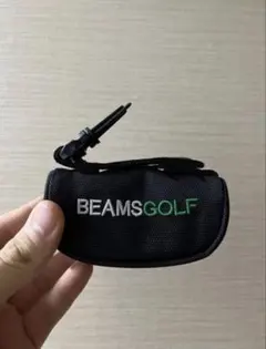 BEAMS GOLF ボールポーチ ブラックのサムネイル