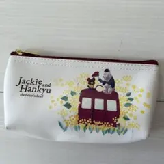 Jackie and Hankyu 小型ポーチ　阪急グッズ