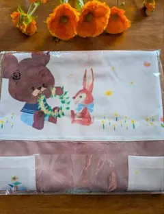 【新品未使用】ステキな先生くまのがっこうエプロンM～L☆　保育士