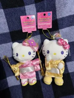 マツケンサンバ×ハローキティ ボールチェーンマスコット 2種セット